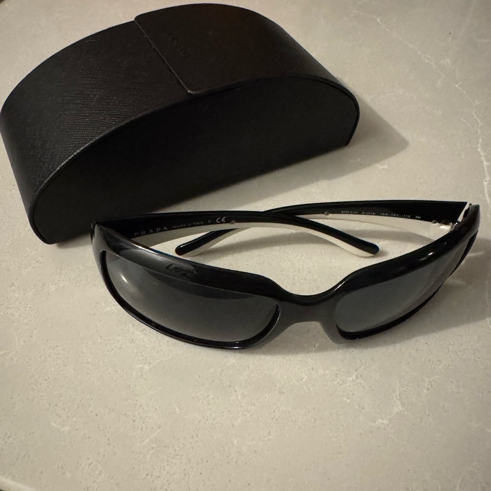 Prada Sleek Black Eyewear
